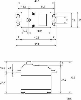 Actual product image Futaba Servo Aircraft S-A601