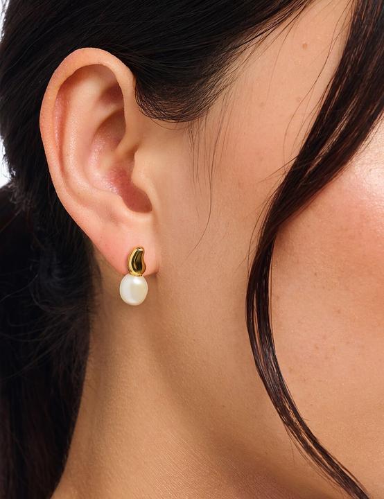 Immagine prodotto Thomas Sabo Ohrstecker mit Perlen Natural Beauty vergoldet (Argento 925)