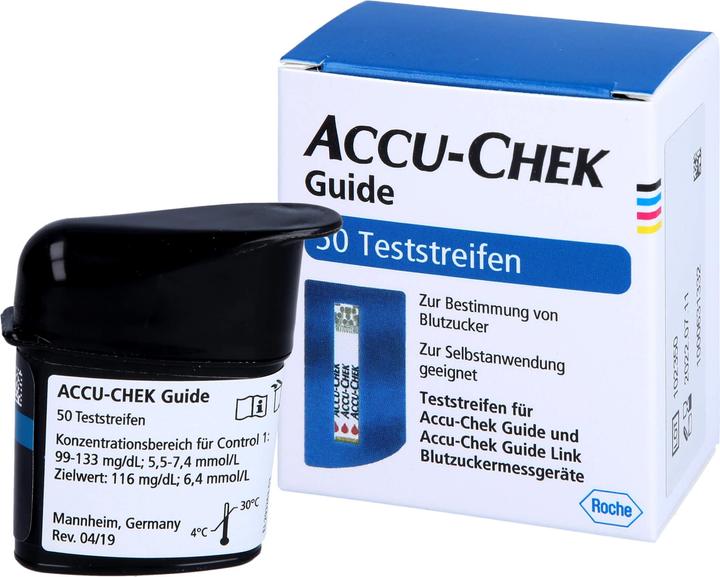Produktbild Roche Accu-Chek Guide actiPART Teststreifen, 50 St TTR (Teststreifen)
