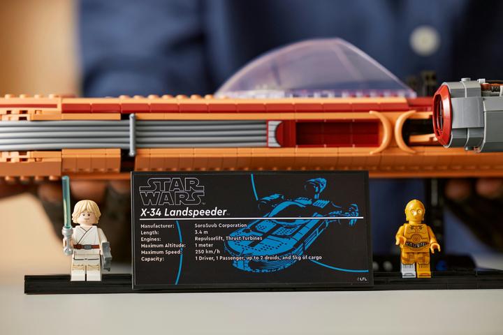 Image du produit LEGO Star Wars - Le landspeeder de Luke Skywalker (75341, LEGO difficiles à trouver)