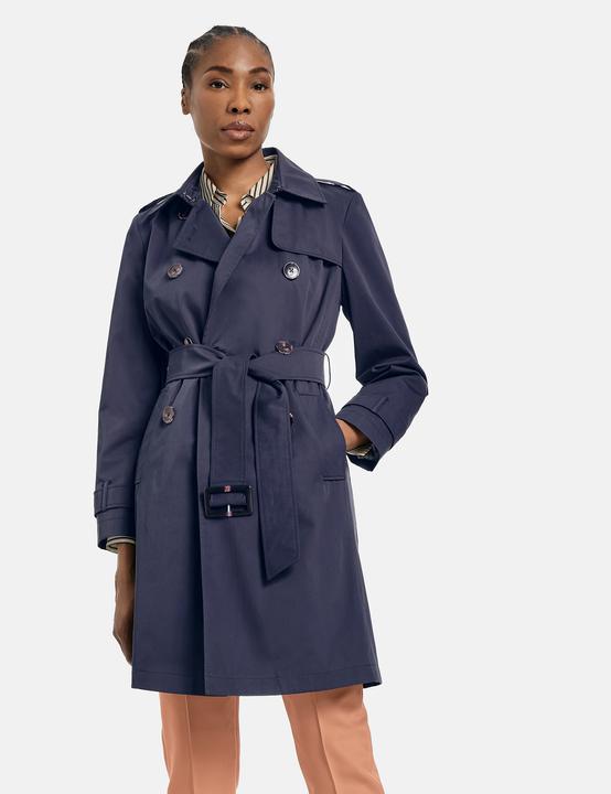 Actual product image Gerry Weber Trench coat with shoulder yoke coat not wool (44)