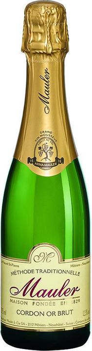 Immagine prodotto Mauler Cordon Or Brut Grand Vin Mousseux Suisse (1 x 37,5 cl)