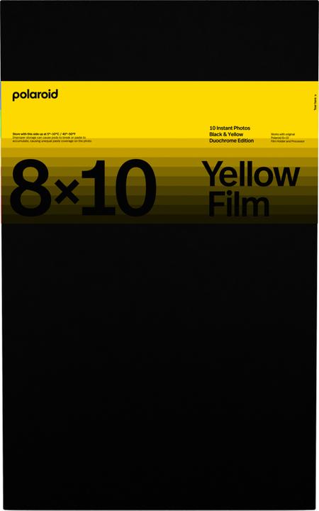 Produktbild Polaroid 8x10 Duochrome Film Black & Yellow (8x10)