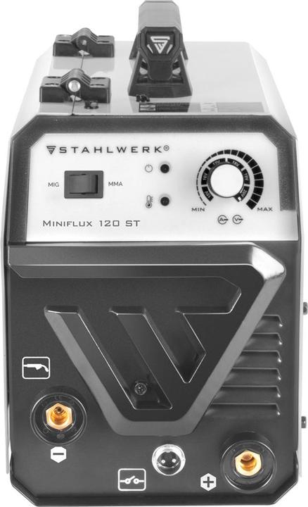 Actual product image Stahlwerk Welding machine Mini FLUX 120 ST with ARC | MMA function fully equipped