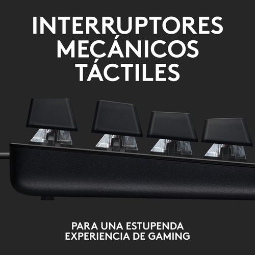 Actual product image Logitech G G413 SE TKL Keyboard USB QWERTY Spanish Black (ES, Cable)