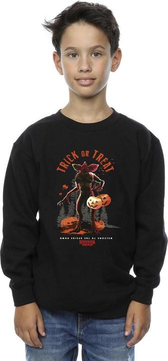 Image du produit Netflix - Sweat STRANGER THINGS TRICK OR TREAT DEMAGORGON - Garçon (152, 158)