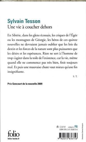 Image du produit Une vie à coucher dehors (Français, Sylvain Tesson, 2019)