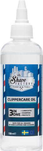 Actual product image The Shave Factory Clippercare Oil 150ml (1 x)