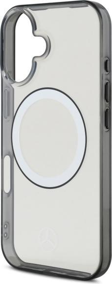 Produktbild Mercedes MEHMP16S23HUOKC iPhone 16 6.1" transparent hardcase Printed logo MagSafe (Apple iPhone 16)