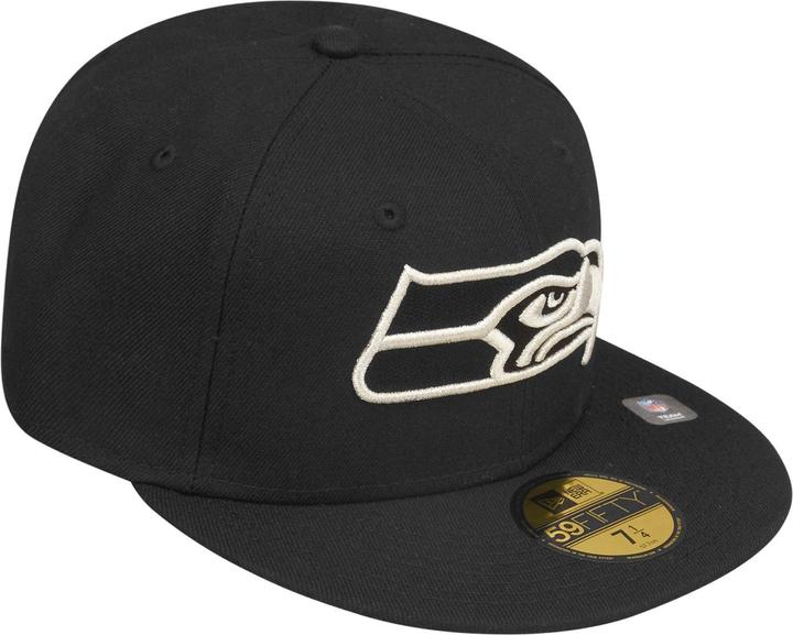 Produktbild New Era 59Fifty Fitted Cap - METALLIC Seattle Seahawks 7 3/8 (7 3/8)
