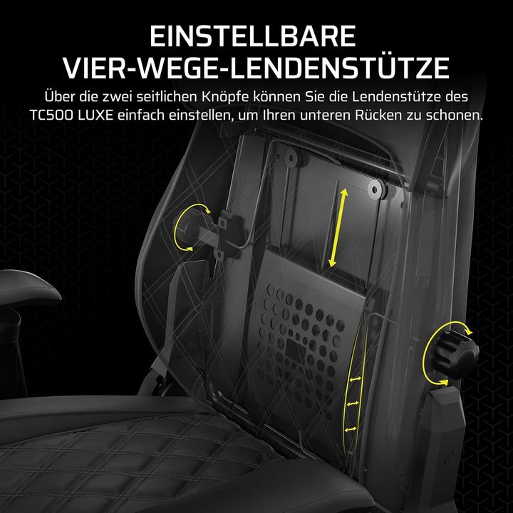 Produktbild Corsair TC500 LUXE Gaming Chair - Shadow