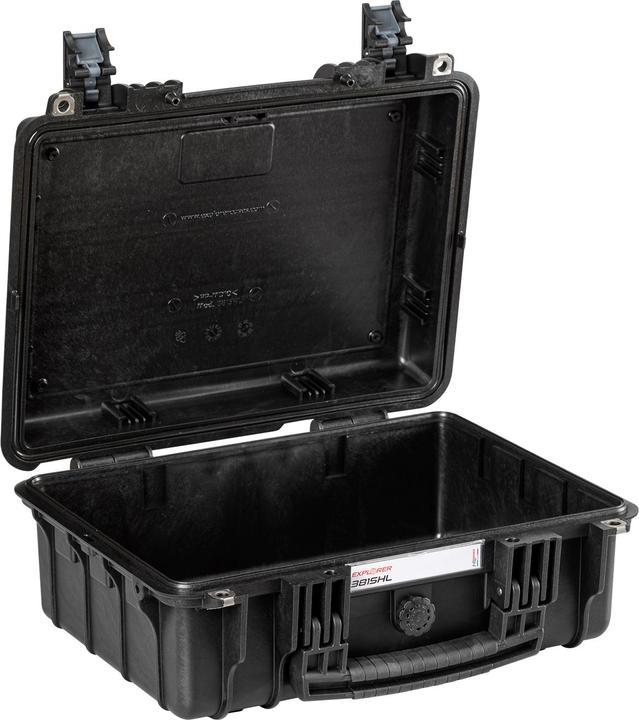 Produktbild Explorer Cases Outdoor Koffer 3815HL.B E black empty (B x H x T) 38 x 27 x 16 (Kamera Schultertasche, 15.90 l)