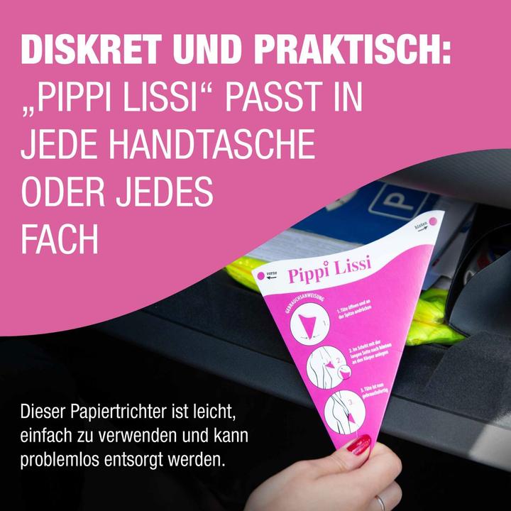 Produktbild Minimus Pippi Lissi Einweg-Urintrichter für Frauen 10er Pack