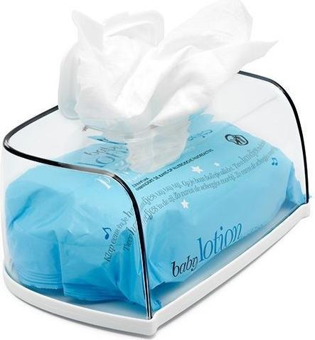 Image du produit Dooky Chaussons bébé + boîte de lingettes, Blanc (18)