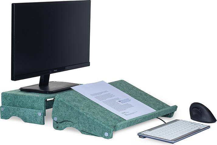 Produktbild Bakker Elkhuizen Monitorständer Q-Riser 110 Circular