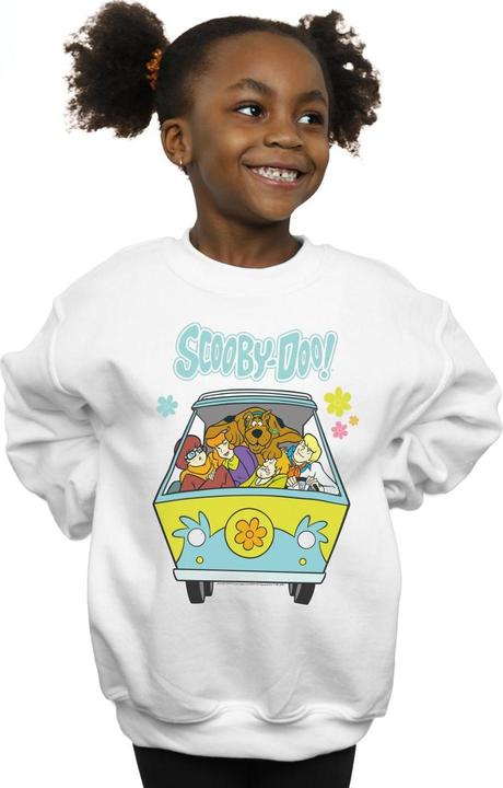 Produktbild Scooby Doo Mystery Machine Group Sweatshirt Mädchen (104)