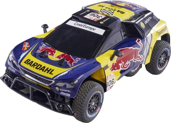 Image du produit Carson 1:16 RC Peug.Rally 3008 DKR LOEB 19 100% (RTR Prêt à fonctionner)