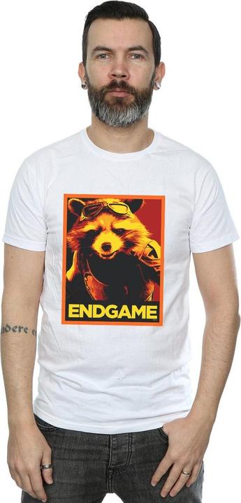 Produktbild Avengers Endgame Rocket Poster TShirt (4XL)