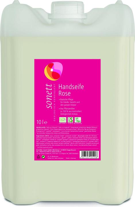 Produktbild Sonett Handseife Rose Bidon 10 lt (Flüssigseife, 10000 ml)
