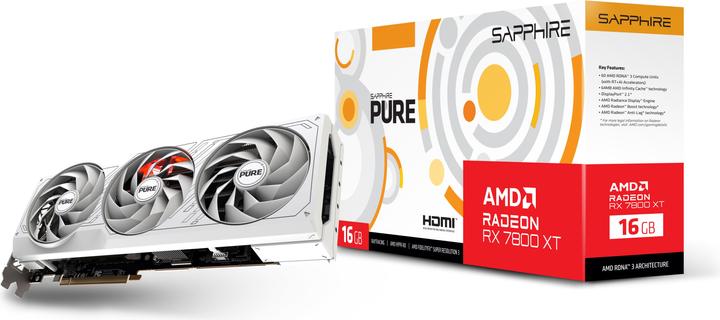 Produktbild Sapphire Pure RX 7800 XT (16 GB)