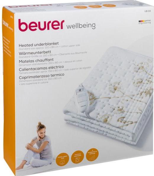 Image du produit Beurer Sous-couverture électrique UB 33 (150 x 80 cm)