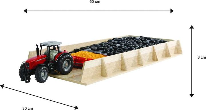 Actual product image Kids Globe Farming Children's Globe Mega Slot Silo 1:32