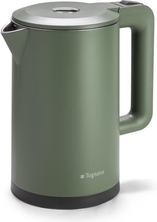 Produktbild Tognana Iridea, kabelloser Wasserkocher 1,7 l, Kunststoff-Edelstahl, grün (1.70 l)