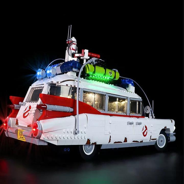 Produktbild BrickBling LED Licht Set für LEGO Ghostbusters: Auto ECTO-1 (10274) inkl. Fernbedienung