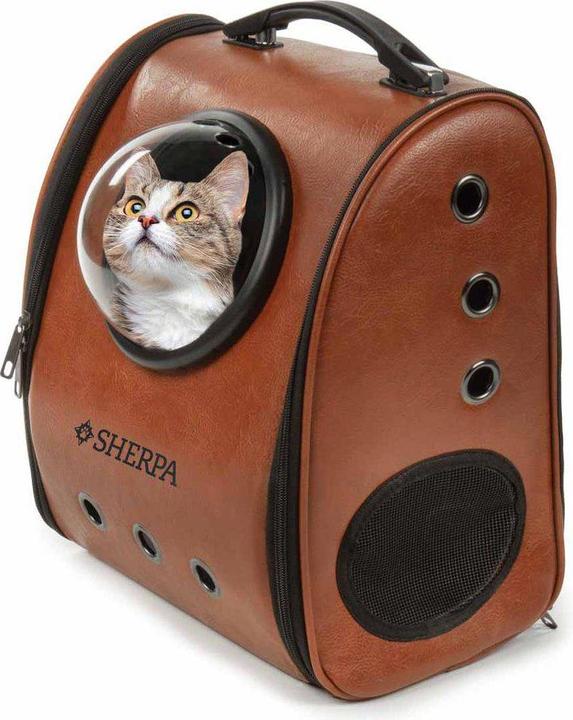 Immagine prodotto KONG SHERPA - Zaino a bolle d'aria 20.3X30.4X38.1Cm - (703.6665) (Gatto, Chiusura di sicurezza, Lavabile in lavatrice)