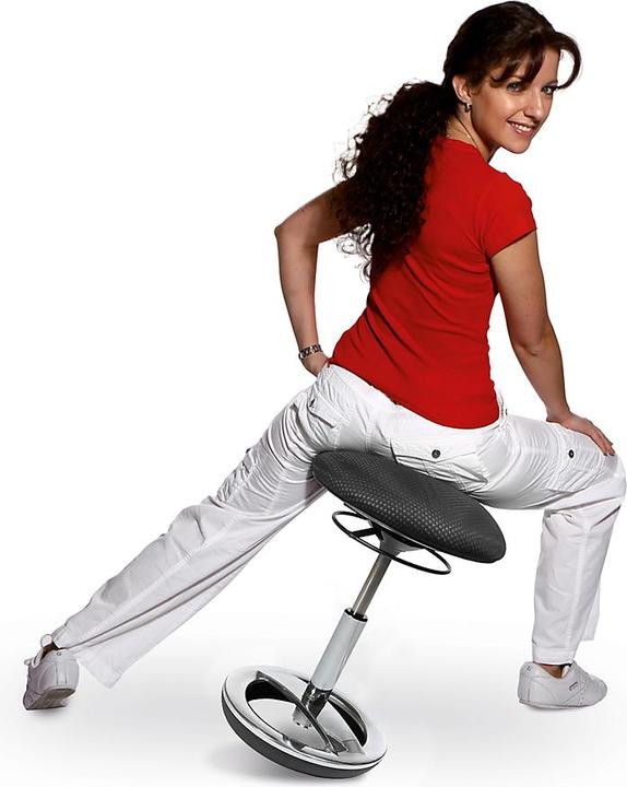 Actual product image Topstar Fitness stool SITNESS BOB, ergonomic sitting, seat height 440 to 570 mm