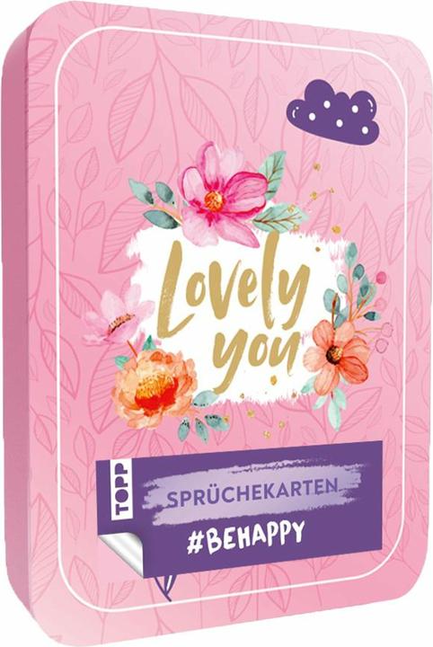 Produktbild Lovely You - Sprüchekarten #BeHappy (40 Stk.)