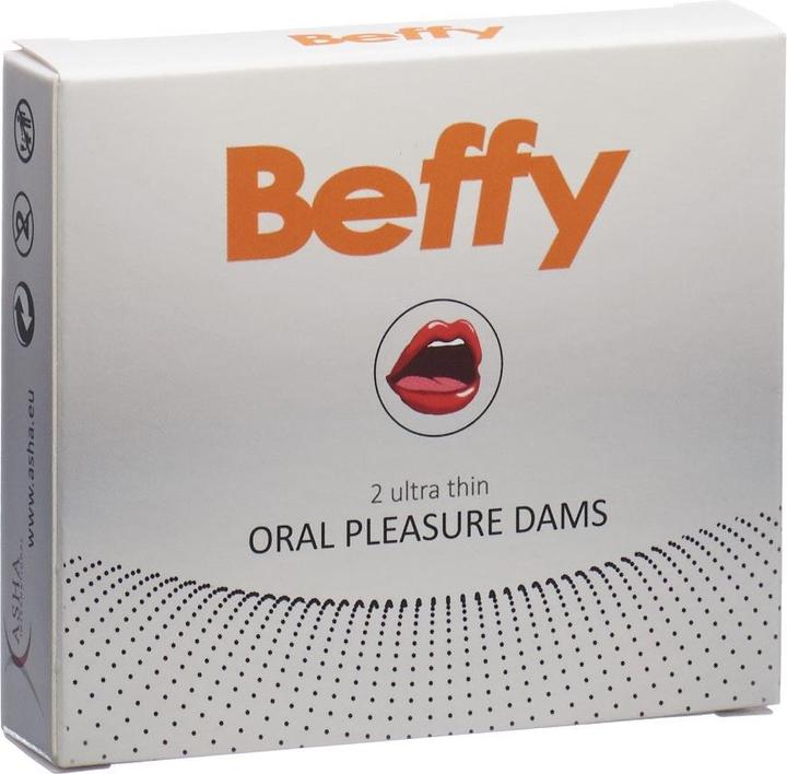 Actual product image Asha International Beffy Lickpads Oral Sex Wipes (2 pcs.)