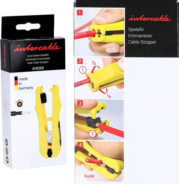 Produktbild Intercable INTE IC Solarkabel-Entmanteler (125 mm)