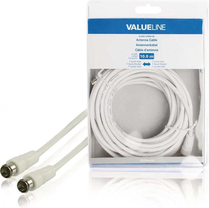 Produktbild Valueline VLSB41300W (10M) (Antennenkabel)
