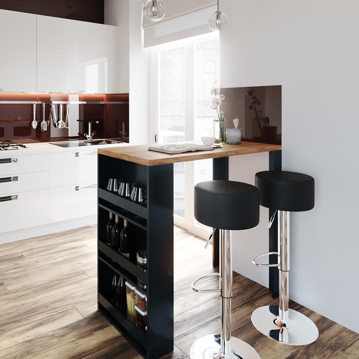 Image du produit Vicco Bartisch-Set (117 x 57 x 106 cm)
