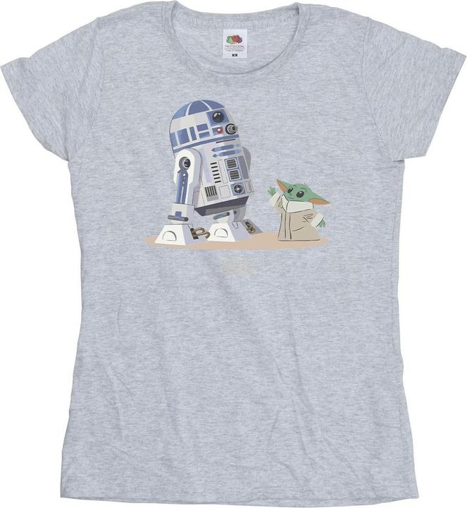Produktbild Star Wars The Mandalorian R2D2 And Grogu TShirt (L)
