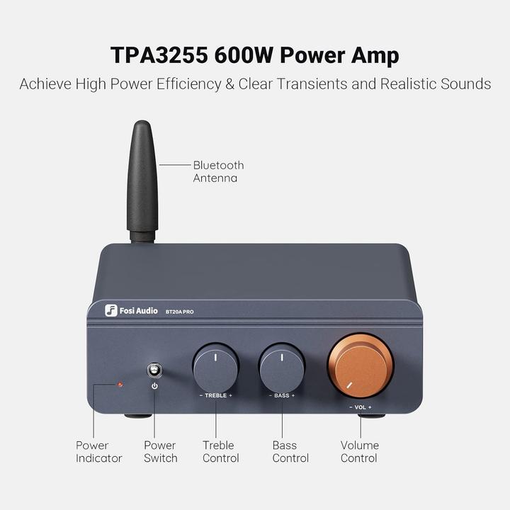 Produktbild Fosi Audio BT20A PRO (Verstärker)