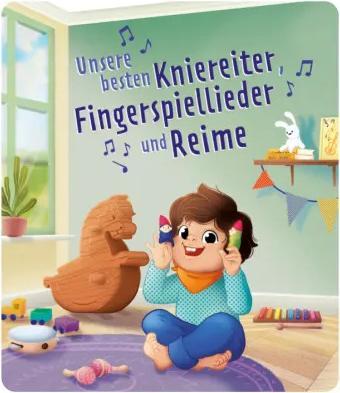 Immagine prodotto Tonies Unsere besten Kniereiter, Fingerspiellieder, Reime (Tedesco)