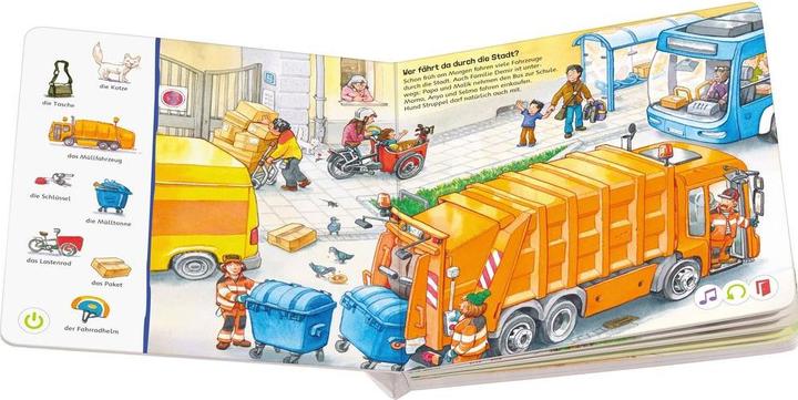 Actual product image tiptoi Suchen und Entdecken: Fahrzeuge (German, Sandra Grimm, 2023)