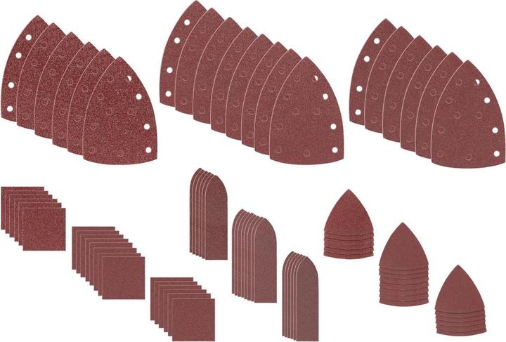 Produktbild Skil 2610S01295 Schleifpapier Klettset (80 Stück) für Multibander 3720 und 7261