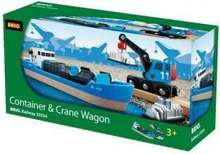 Image du produit Brio Camion-grue avec remorque