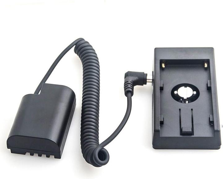 Produktbild Caruba Panasonic DMW DCC12 Volldecodierung Dummy Batterie +F970 Batteriezwickel (Federkabel) (Kamera Akku)