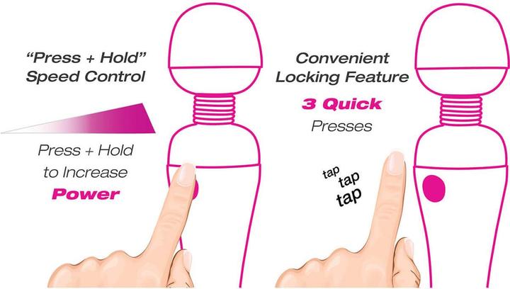 Actual product image Palmpower Personal Massager Wand Vibrator