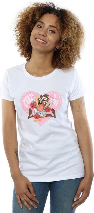 Produktbild Looney Tunes Taz Valentine's Day Crazy In Love TShirt (S)