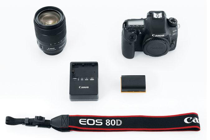 Produktbild Canon EOS 80D Kit (18 - 135 mm, 24.20 Mpx, APS-C / DX)
