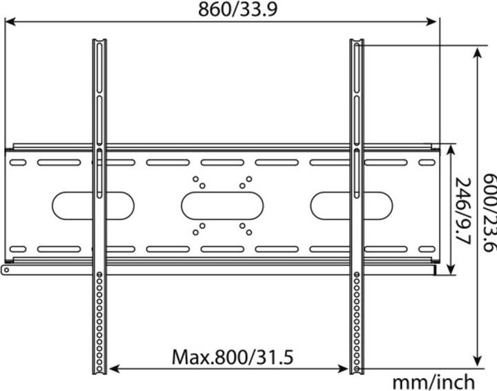 Produktbild myWall HP6-4SL (113.11", 120 kg)