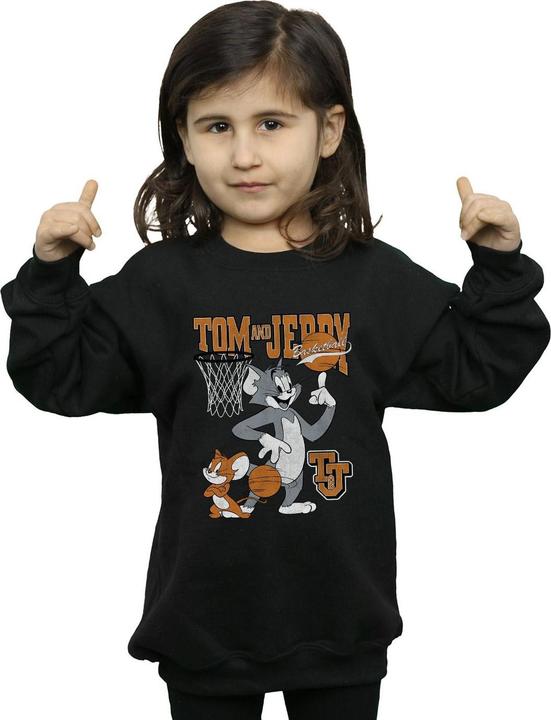 Immagine prodotto Tom & Jerry Spinning Basketball Felpa Ragazze (152, 158)