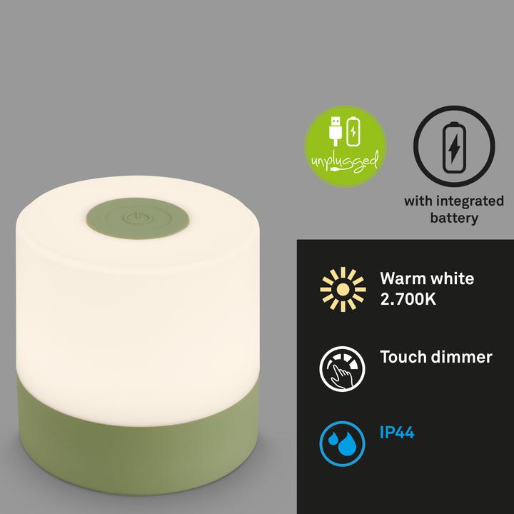 Actual product image Briloner Rechargeable LED table lamp (150 lm)