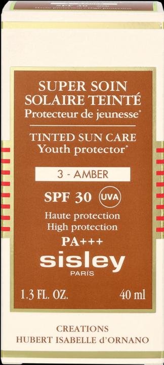 Produktbild Sisley Super Soin Solaire Teinte 3 Amber (Sonnencreme Gesicht, SPF 30, 40 ml)