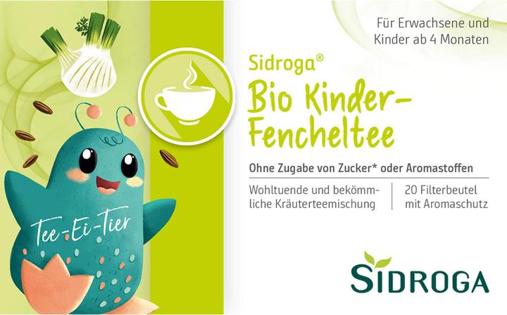 Produktbild Sidroga Bio Kinder-Fenchel-Tee (40 g)